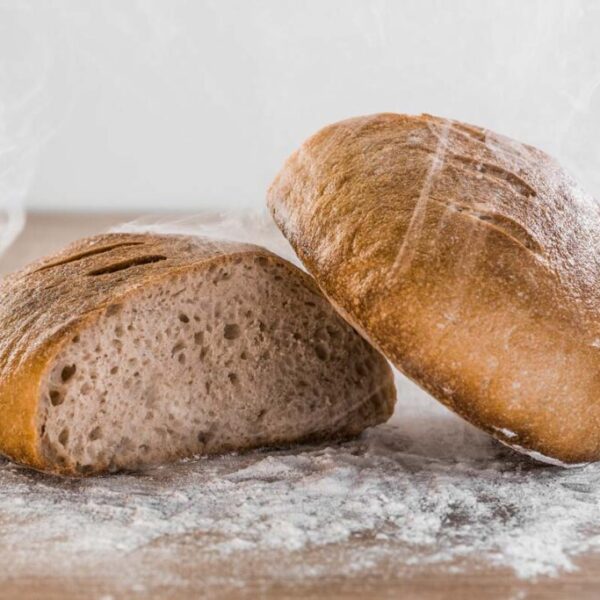 Chleb wiejski z płaskurki